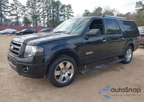 2008 Ford Expedition El Limited из США, поврежденный, VIN 1FMFK20548LA02593